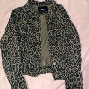 Cheetah print jacket